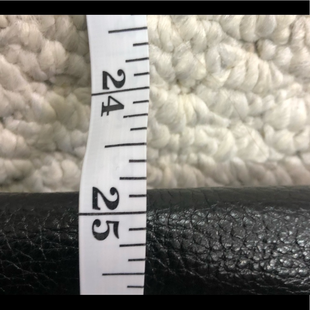 Fossil black leather crossbody - Picture 6 of 10